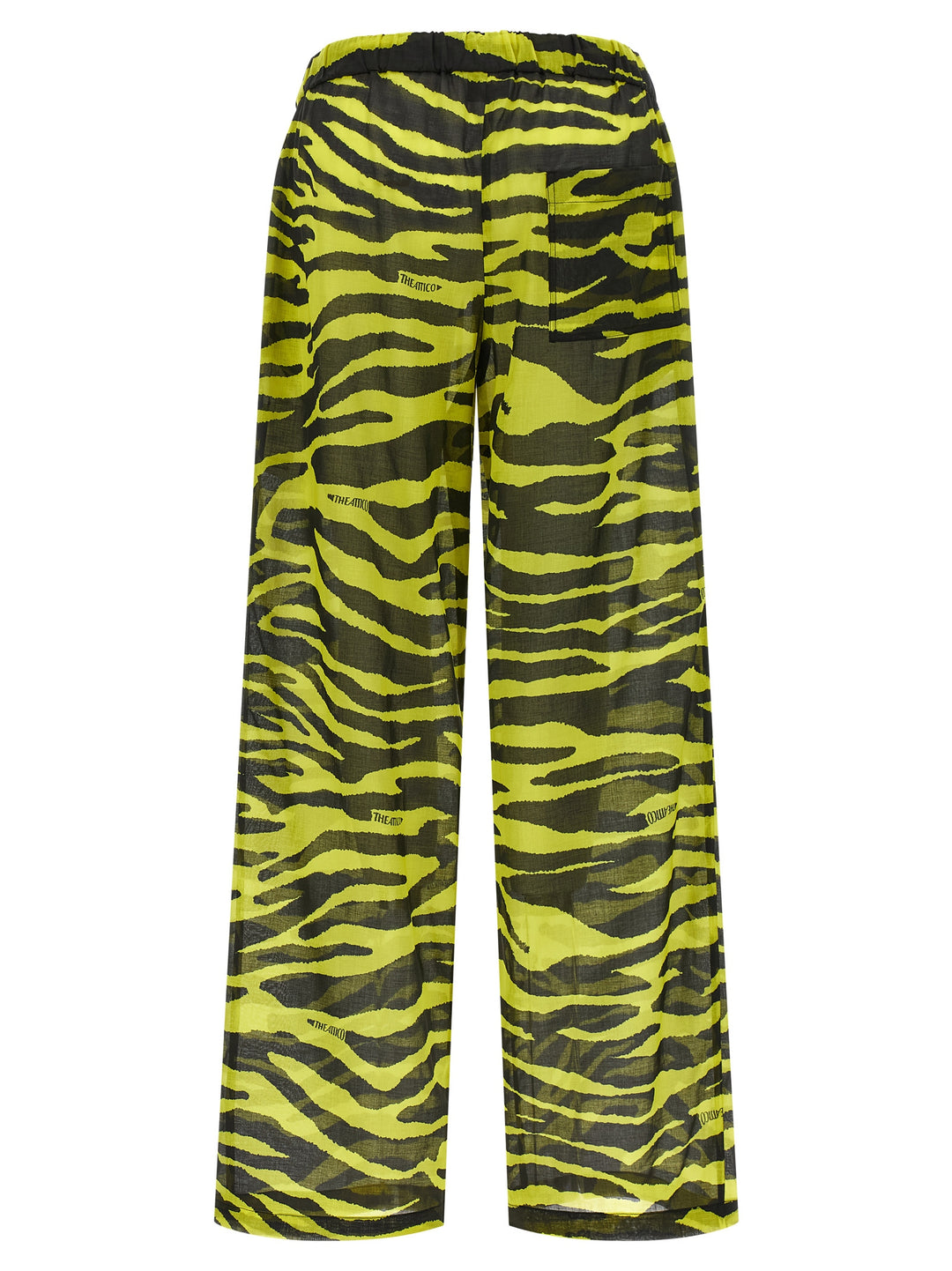 The Attico Il Primo Bagno Pants - Yellow | cf40e52e515f6966b42f11935e4bbe675ebf123e