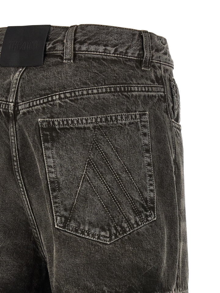 The Attico Cut-Out Jeans - Black | 03d9efbeb5b9ee689995d5ac859cee89e19fcb88