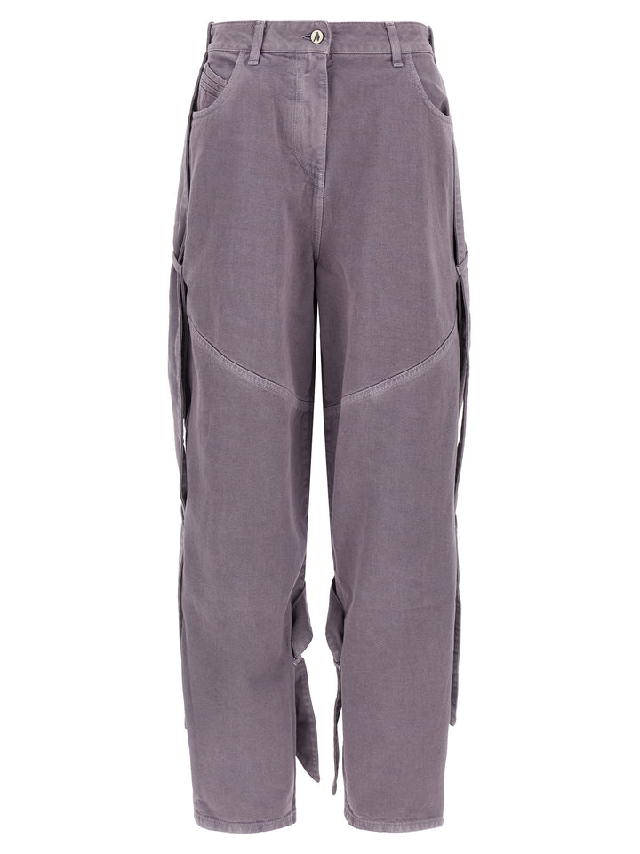 The Attico Garment-Dyed Jeans - Purple | c13151cfa2591c35b19d905bccee68589dc0491c