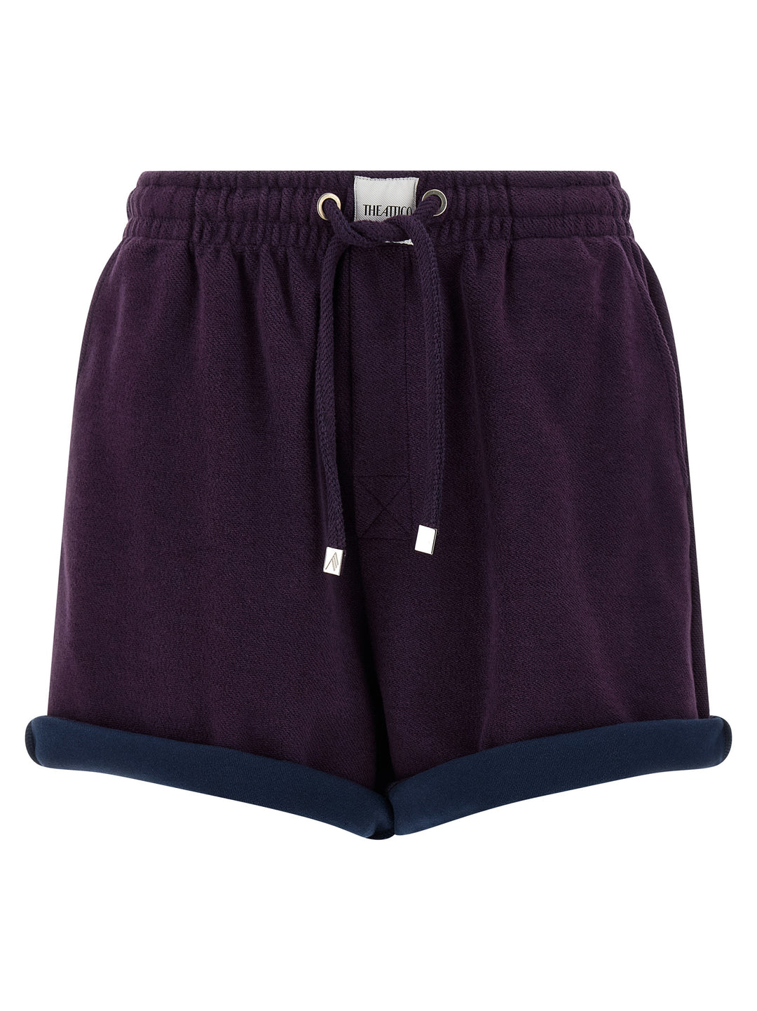 The Attico American Fleece Shorts Bermuda and Short - Purple | c78c6b9720ea3b67c0c010e954a6ecad7cfd104f