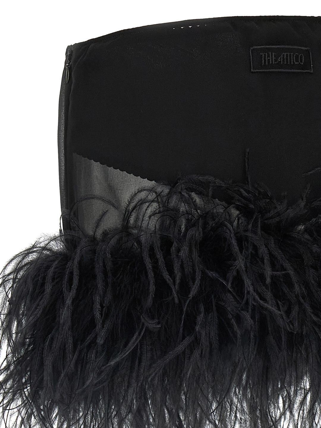 The Attico Feather Skirt Skirts - Black | 1ada2ec0c56bd79a45376b32ea7eeabd3e9c095c