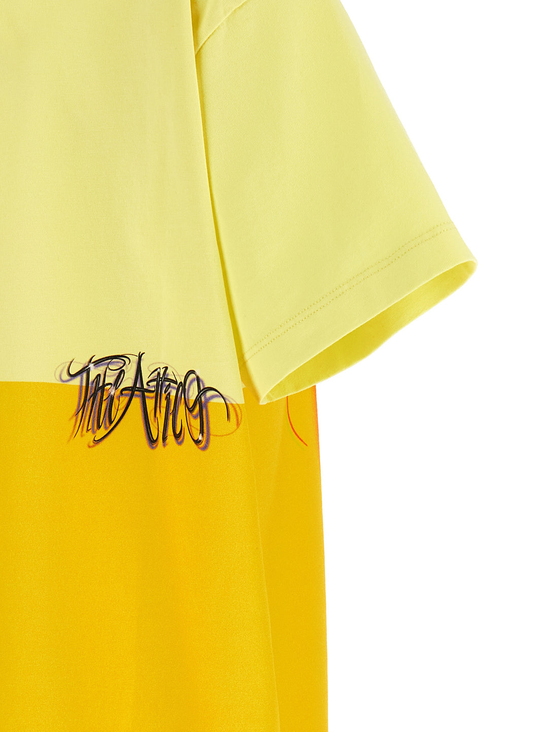 The Attico Il Primo Bagno T-shirt - Yellow | 7f36242906beb3842dfc0e0926a66b87064d3683