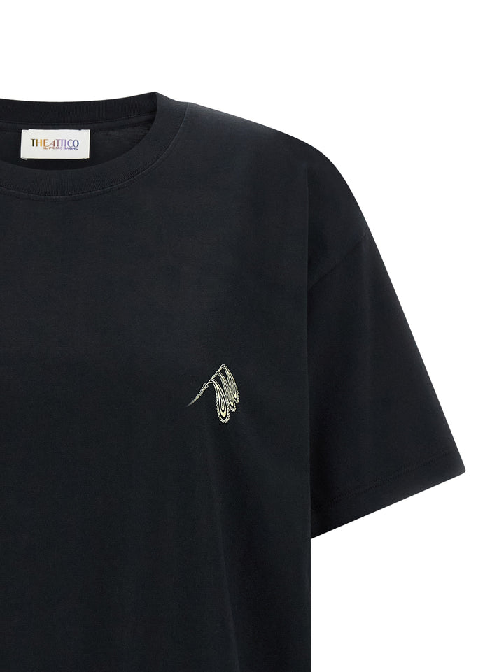 The Attico Il Primo Bagno T-shirt - Black | 215fc798288e1dc8b5b08b87c4d7365a4c1b116d