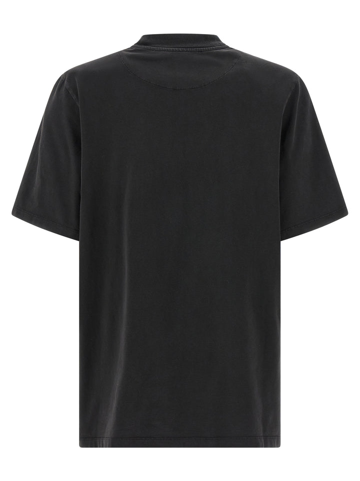 The Attico Padded Shoulder T-shirt - Black | 714b477c2dac62b3efafc8881be2cf11357e72da