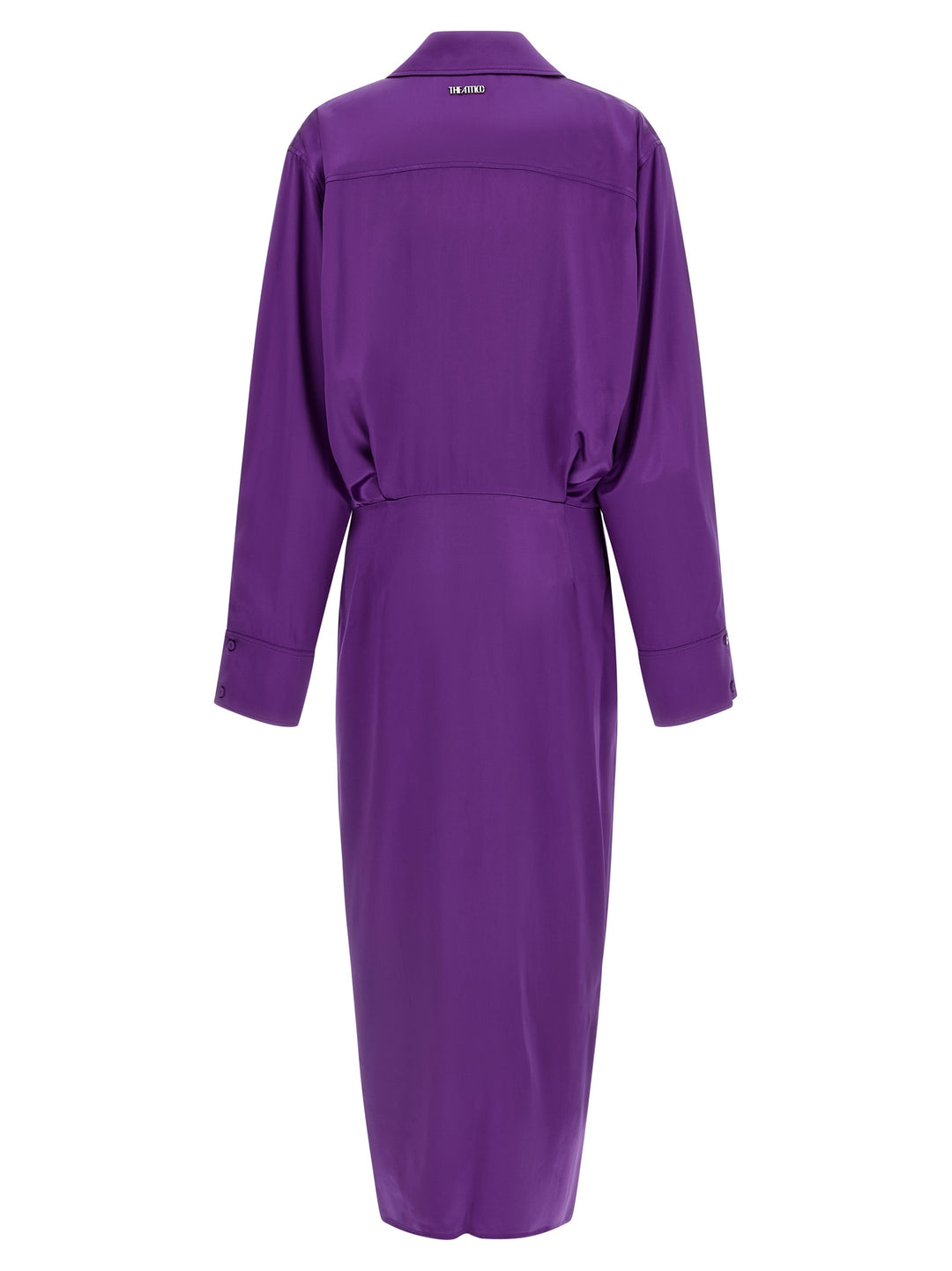 The Attico Chemisier Dress Dresses - Purple | 978966d89656b3a4edecb33a049a4fd79fc156af