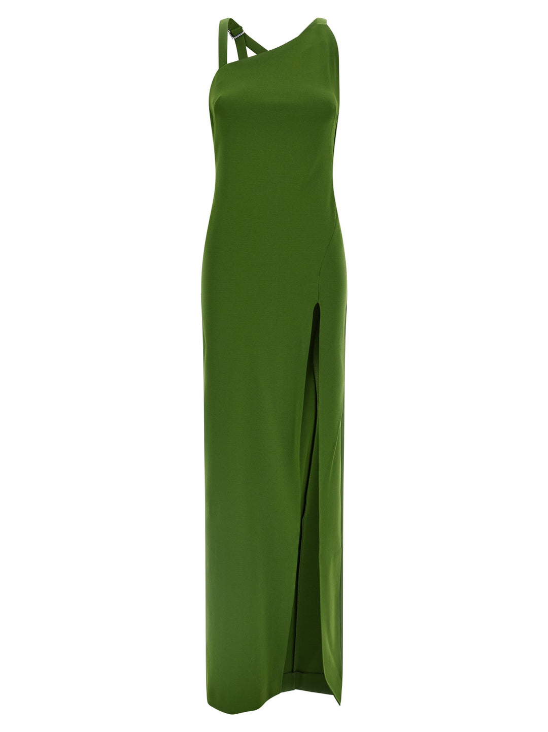 The Attico Strap Dress Dresses - Green | e39cba04d6f68127f1862a762349e2734b058323