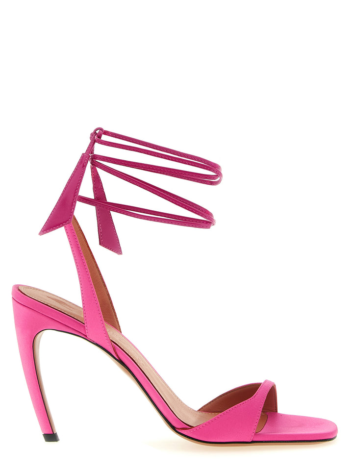 The Attico Ora Sandals - Fuchsia | 1a01e8542067237f402871a77183997575e4a595