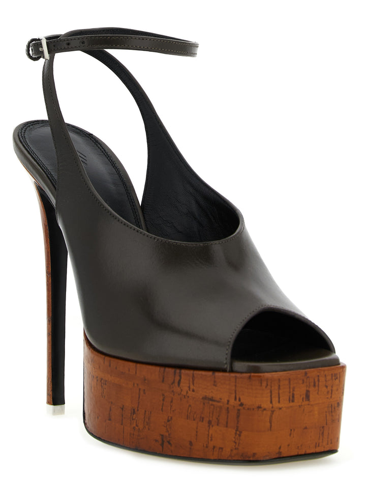 The Attico Ornella Sandals - Green | 6be1f896913143b4af8296d3e185931ebec14596