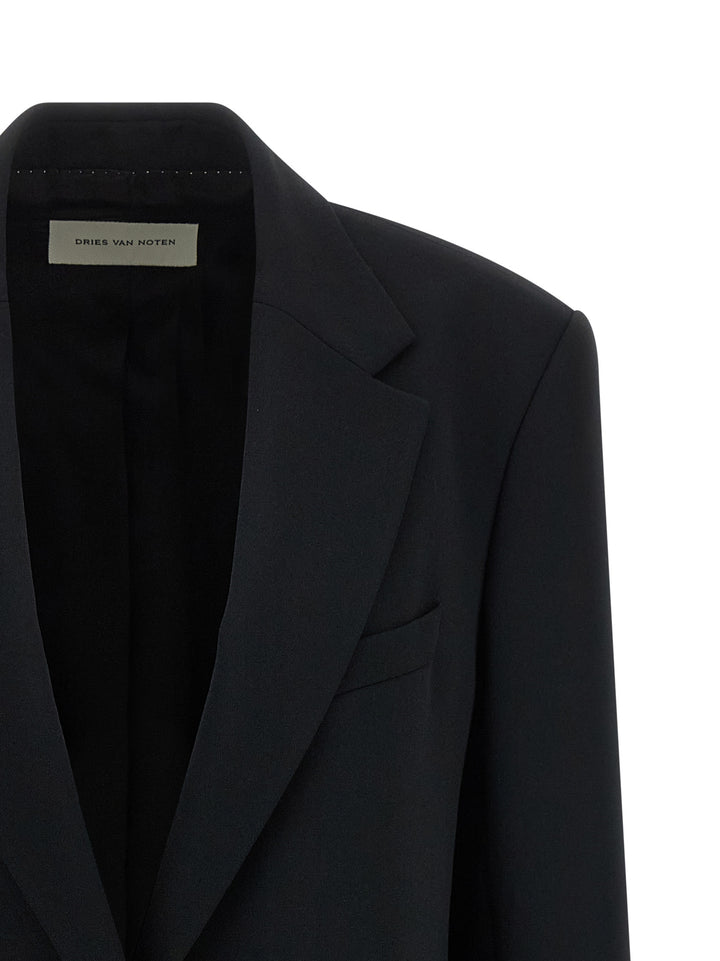 Dries Van Noten  Basti BlazerS - Black | 8877dfc920db4073c971ce88dc182ac447144cdb