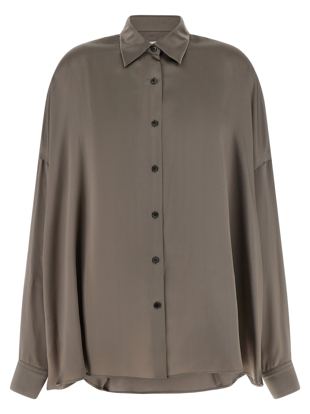 Dries Van Noten  Casia Shirt and Blouse - Gray | 3631d6bcd91715322b823788c1f78b53ecad1c05
