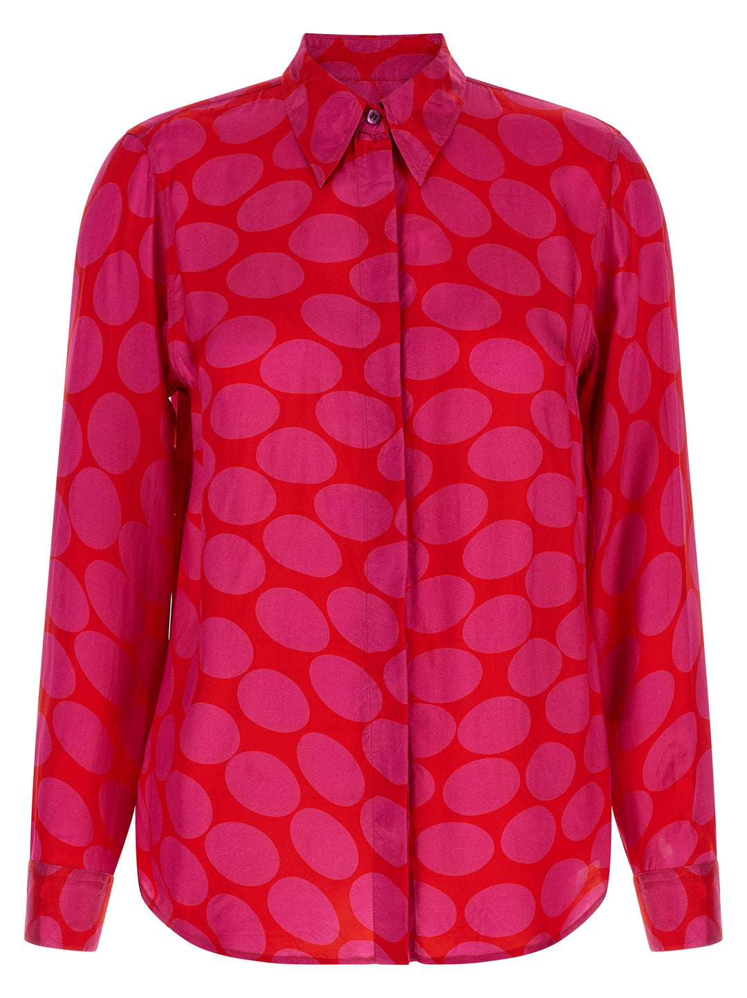 Dries Van Noten  Chowy Shirt and Blouse - Fuchsia | e79f6b2e41280fbddcfffd45990b7f4dc3561769