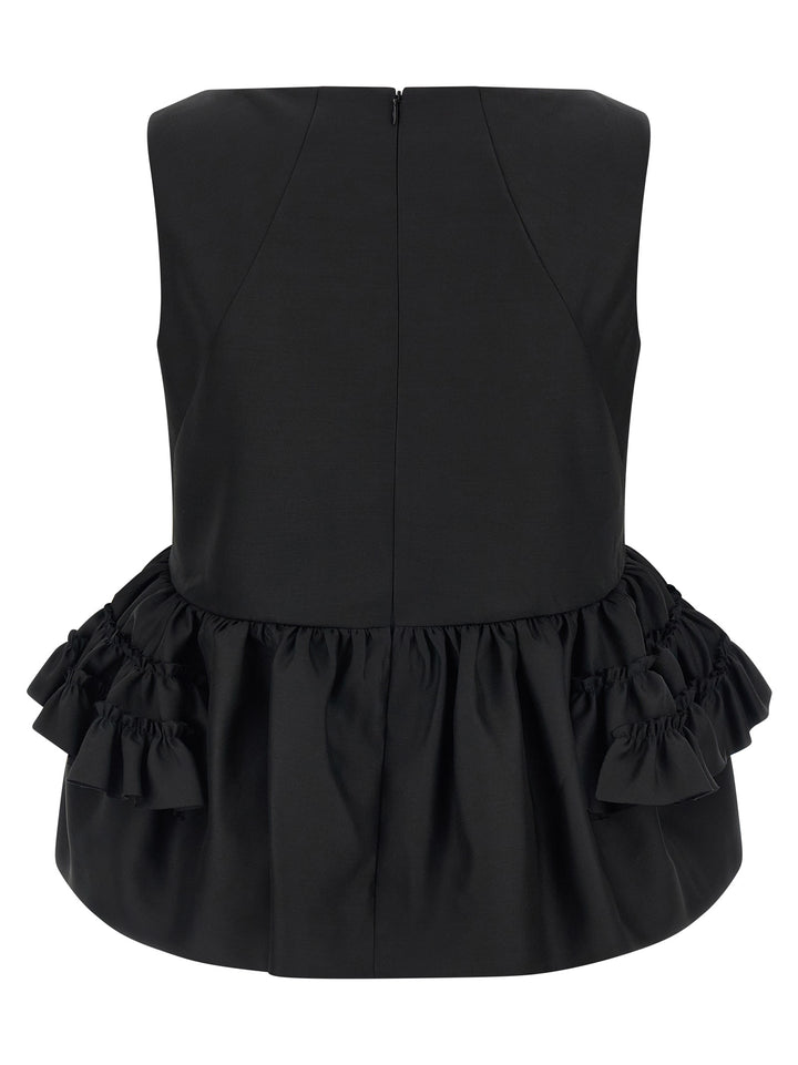 Dries Van Noten  Casey Tops - Black | 65e506e1c7bc033baa3d97e56c75c12d772cf507