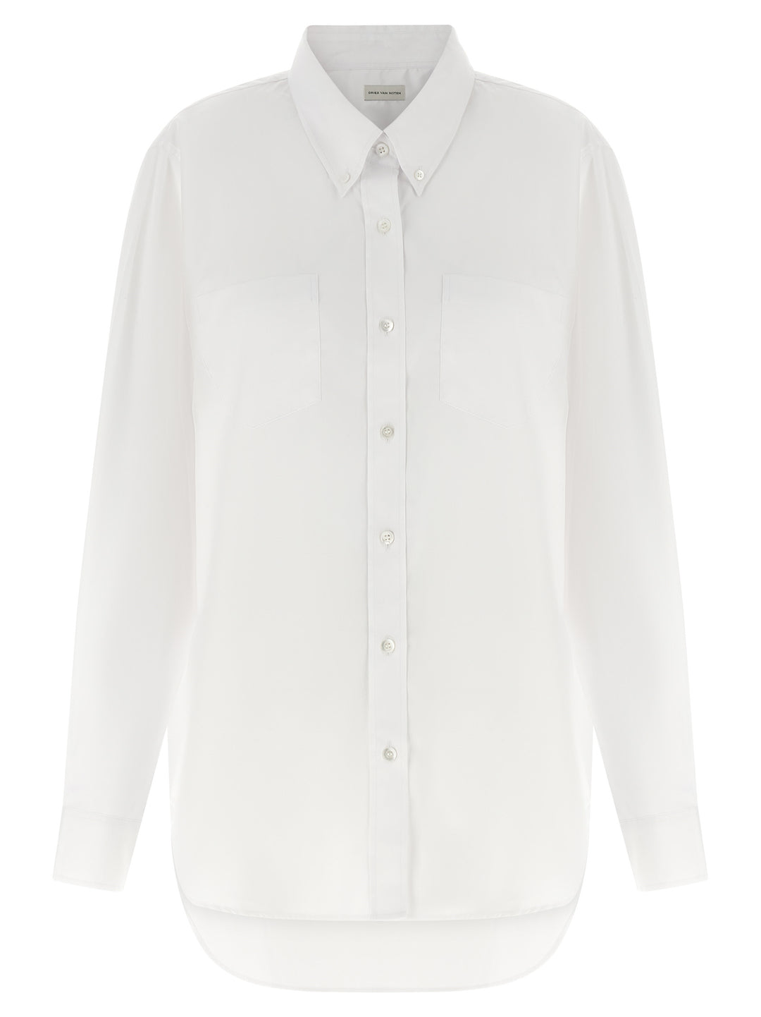 Dries Van Noten  Cheers Shirt and Blouse - White | 089171e649199a7bb75e2814b7720eec4311d77b