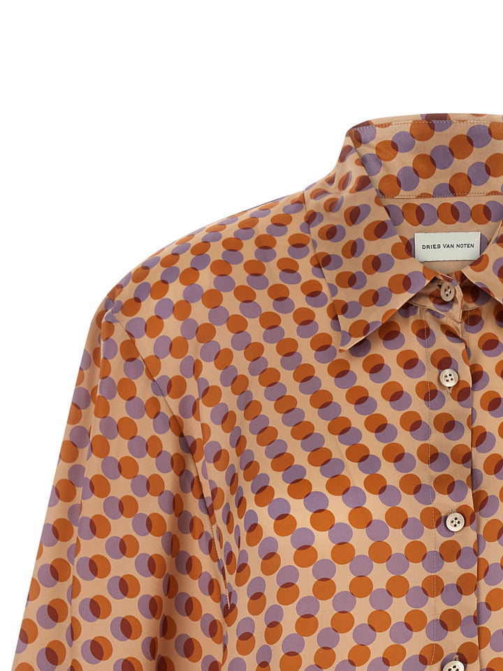 Dries Van Noten  Clea Shirt and Blouse - Multicolor | 517e7735b3f62bacdd70c04bb7f3a4039a79db2c