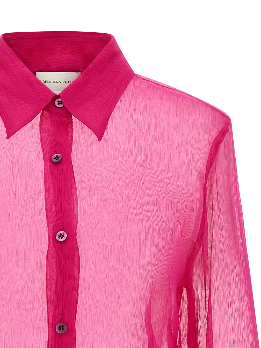 Dries Van Noten  Cloudy Shirt and Blouse - Fuchsia | 342d7168614071bfc0e5d882c6522221ed5a83d4