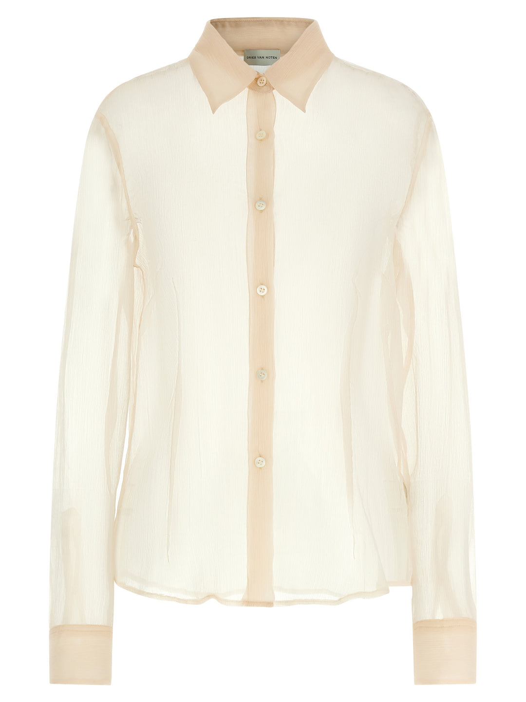 Dries Van Noten  Cloudy Shirt and Blouse - Beige | 317aea9e5c97865f3fc002fa108e2eca9bea9315