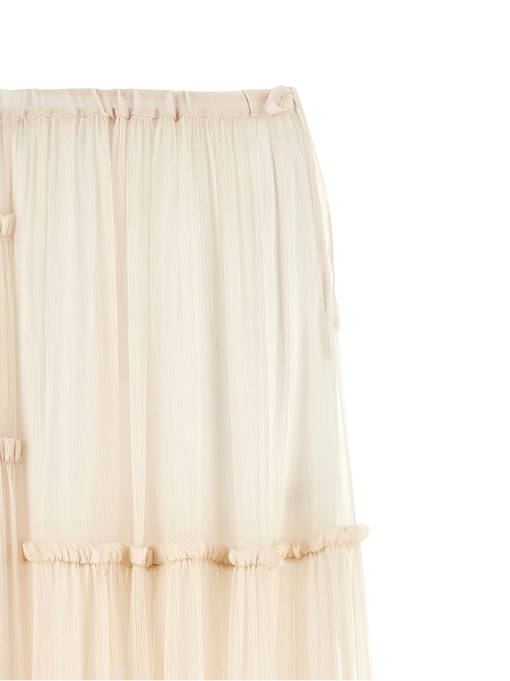 Dries Van Noten  Sunia Bis Skirts - Beige | 038174484cbb9f84250eae826e416a3ee2c93155