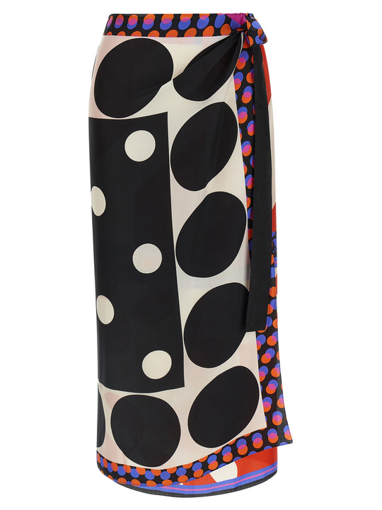 Scarfy Skirts Multicolor