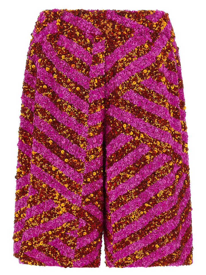 Dries Van Noten  Pomy Bis Bermuda and Short - Multicolor | 66e900fe615b46627bd4b8a953fdd41fafb425bb