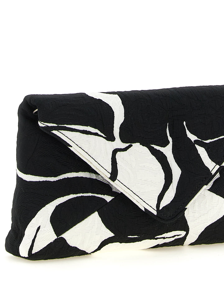 Dries Van Noten  Envelope Clutch - Black | 76d363d9170ca38ee7f093379428c9b1c68c71e5