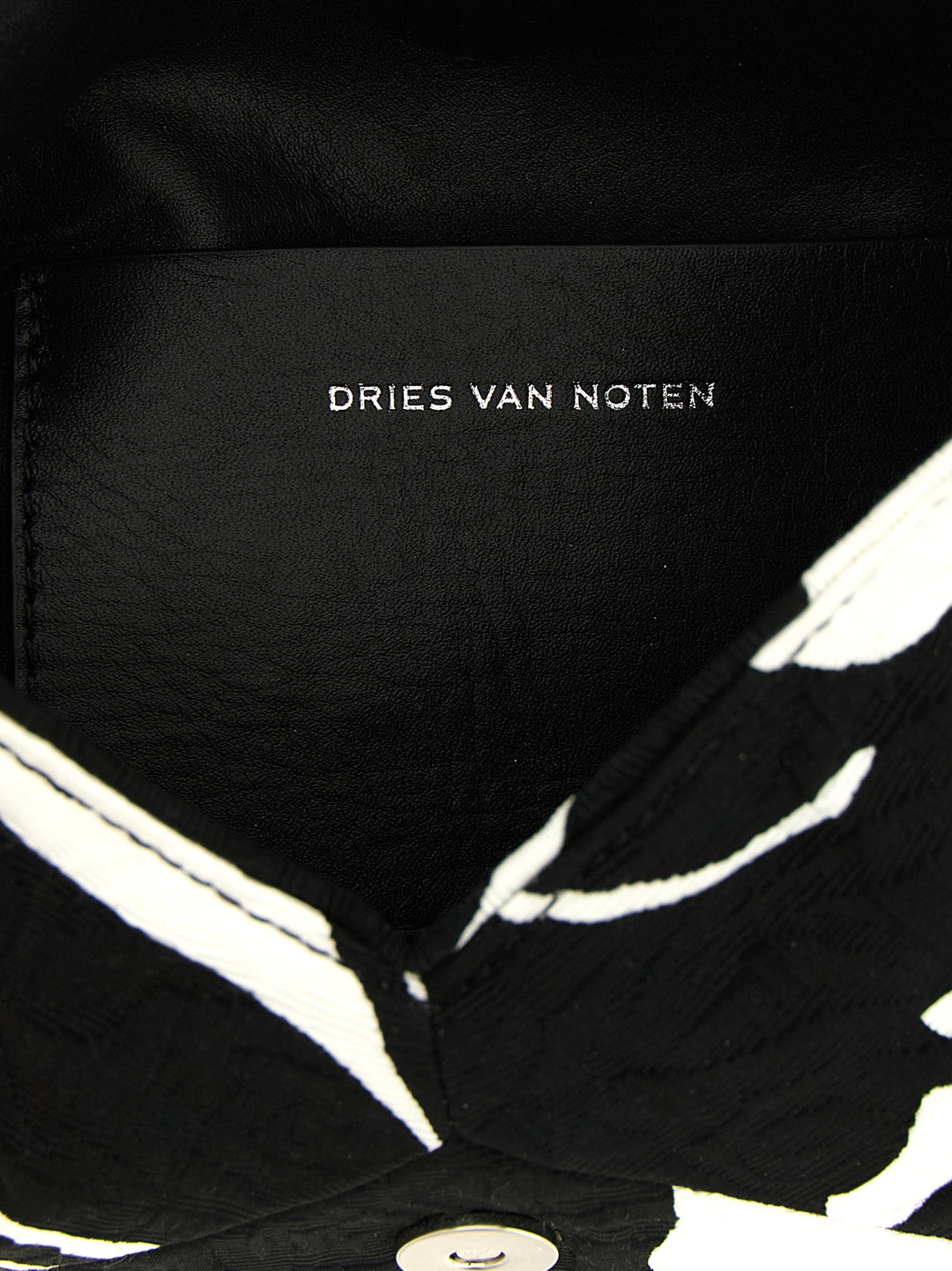 Dries Van Noten  Envelope Clutch - Black | 60f2b6eca559bb12d7ff5b2a9c23f528c4b44a88