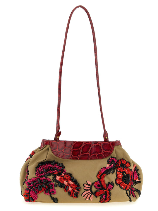 Embroidery Clutch Multicolor