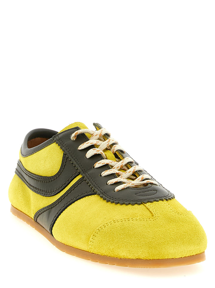 Dries Van Noten  Suede Sneakers - Yellow | 547bf056aa19c31505d1ce31ff3f8e6875813208