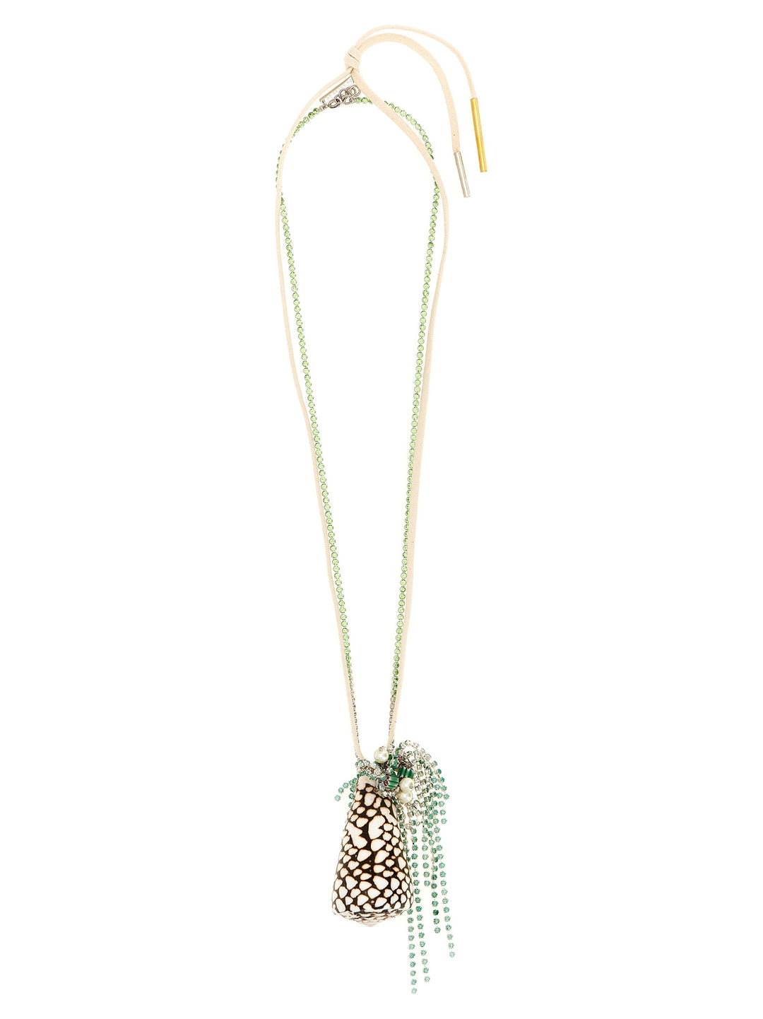 Dries Van Noten  Shell Necklace Jewelry - Green | e5ebf39e43f5b2af1a7f5f091d5f349facffd844