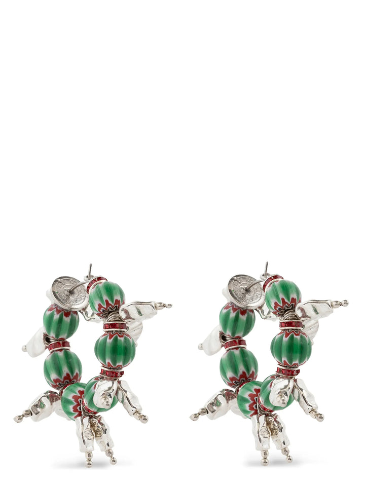 Dries Van Noten  Rings Earrings With Beads Jewelry - Silver | c8d000260d5dbfa4a541bbd21fcf506a3e68e775