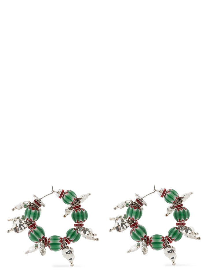 Dries Van Noten  Rings Earrings With Beads Jewelry - Silver | c609af9157c01754ebab993b56e21687e672c875