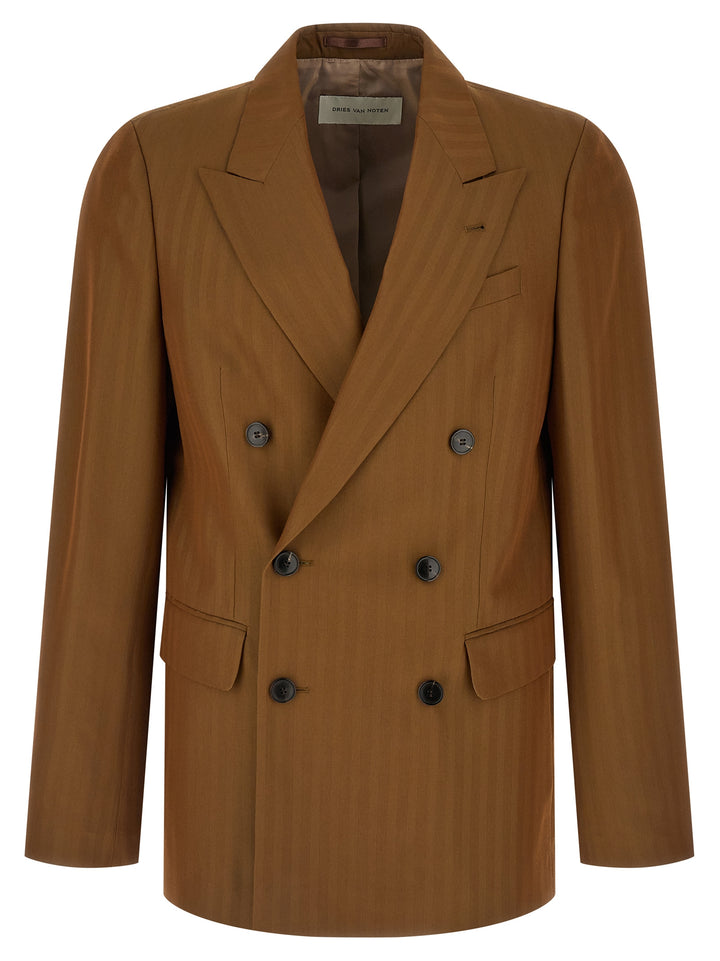 Dries Van Noten  Barry Blazer - Brown | 6700e09553e2cffe51262c42503628c1b53e42c3
