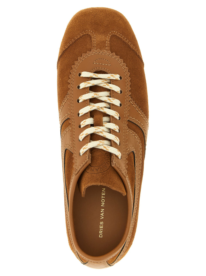 Dries Van Noten  Suede Sneakers - Brown | 43e97096397bf576dfc51270322e4384c1969f60