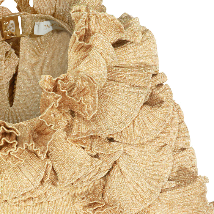 Zimmermann Top - METALLIC GOLD | 0809bb760281eef784a87baf65676f57d0fa37d3