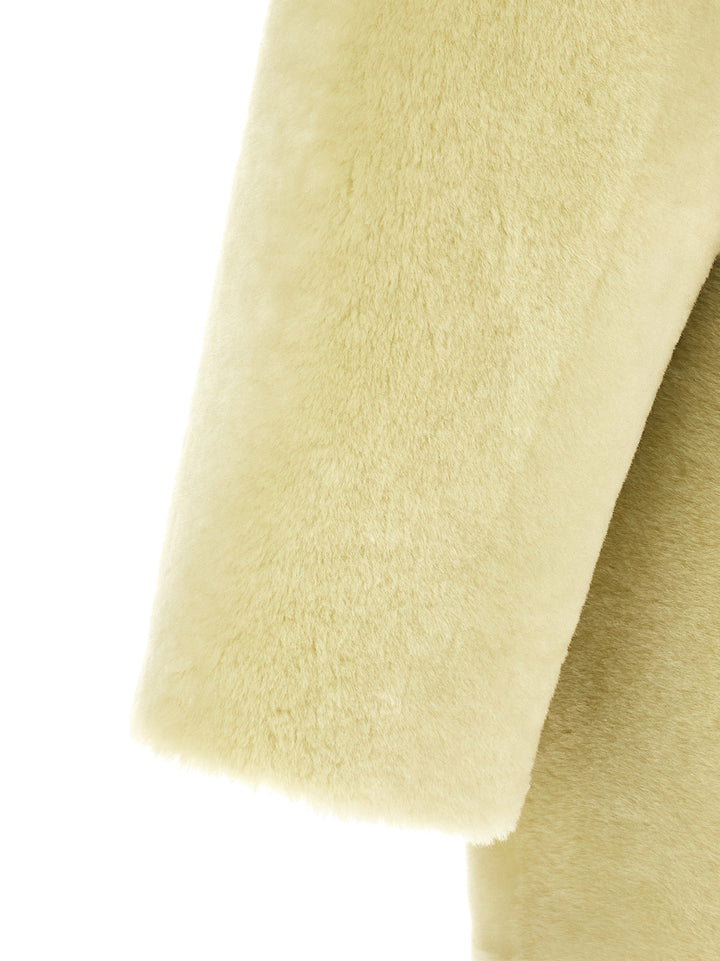 Blancha Long  Coat Fur - Green | c08a6879ba78f4bead7f4309cd8708af37aa1083
