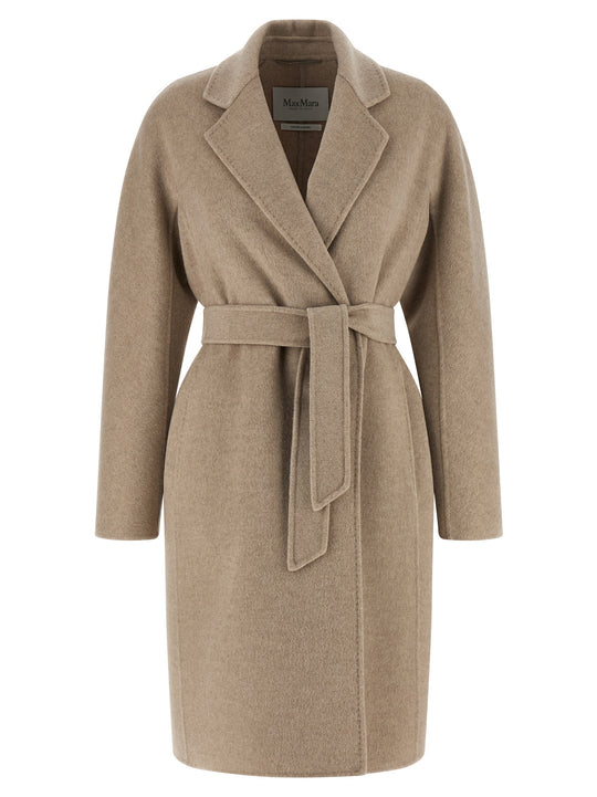 Mxmaceri Coats And Trench Coats Beige