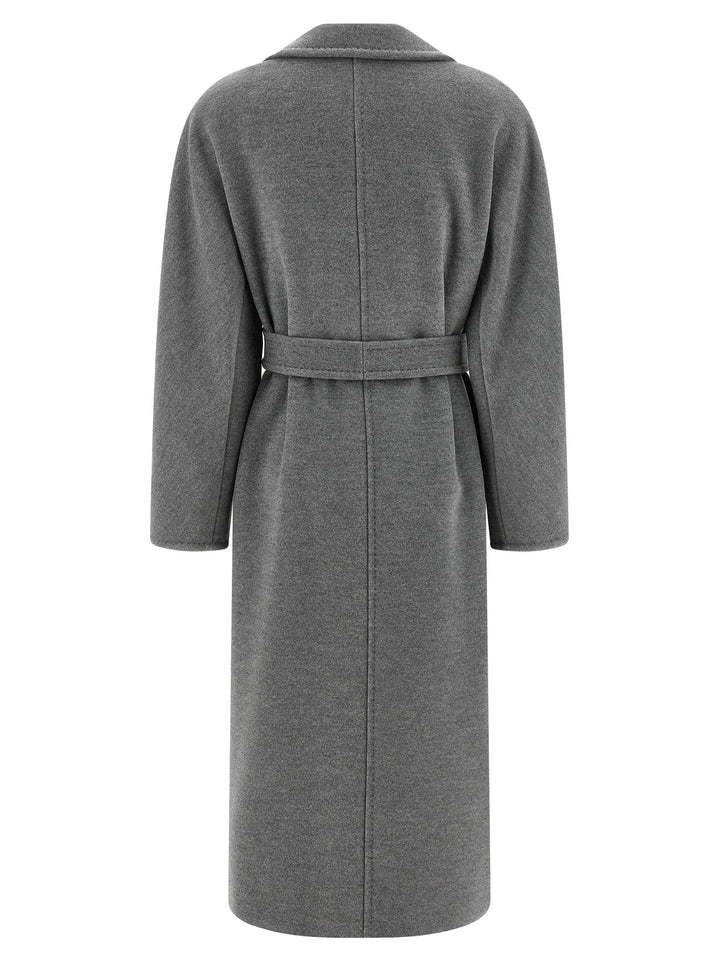 Max Mara Madame - 101801 Icon Coat Coats and Trench Coats - Gray | fbdf97c016ab5244f315bf8218ea51f9ed8b52c8