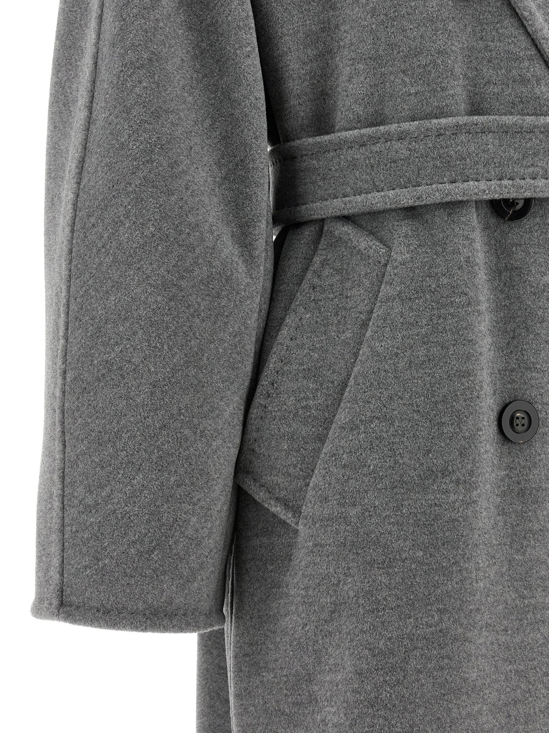 Max Mara Madame - 101801 Icon Coat Coats and Trench Coats - Gray | f788daa7e33b4556eb645138c1a43b10c15f6625