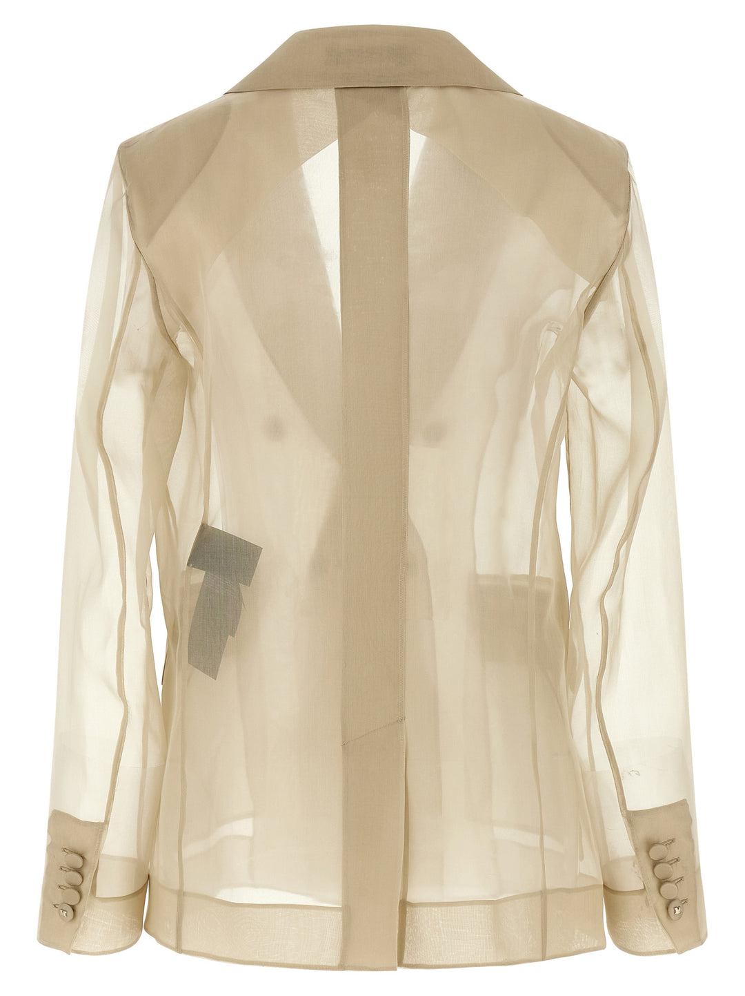 Max Mara Mxeslogan BlazerS - Beige | 4234288dbcfddd78a51f633bb50132cde6a37d8d