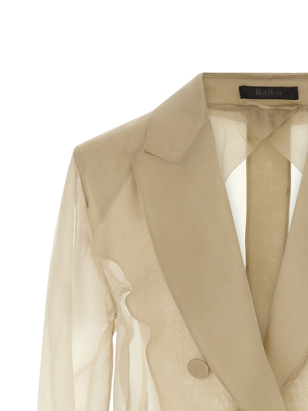 Max Mara Mxeslogan BlazerS - Beige | 472eae0d8fc6e848314940d2bfd6c22ca3b75cdf