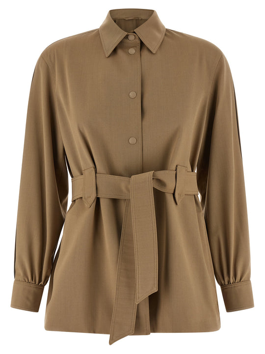 Mxmagenzia Shirt And Blouse Beige