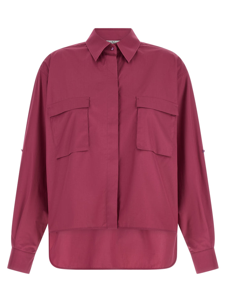 Max Mara Mxmtenue Shirt and Blouse - Fuchsia | 42dc2472baa087d7336820fff9f81fb6faf828ce