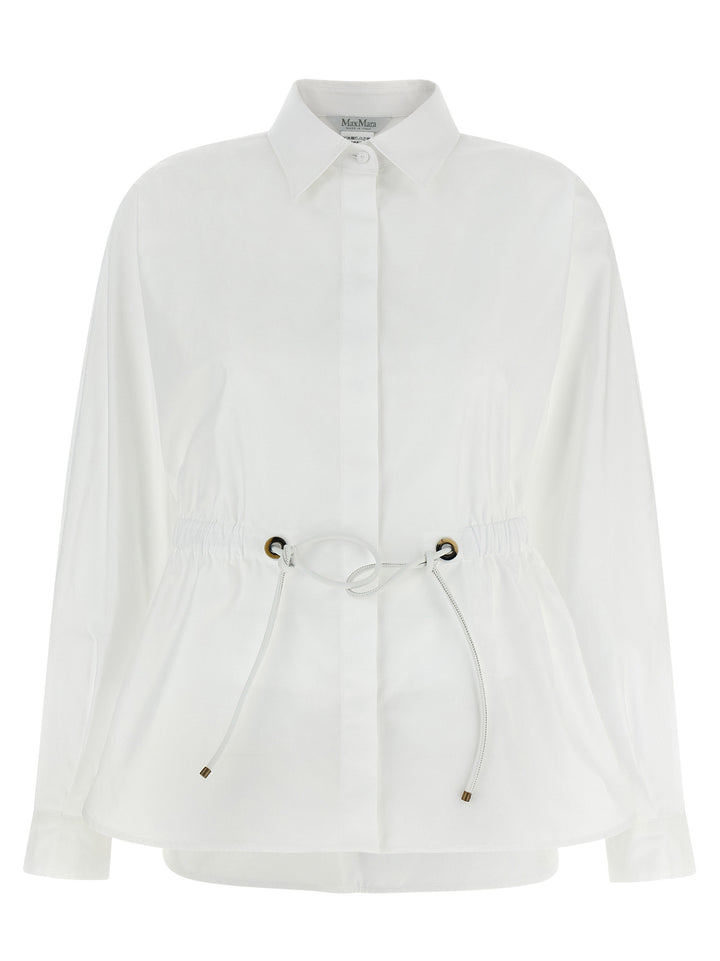 Max Mara Mxmtazzina Shirt and Blouse - White | 68c6790239a7119e7d82f8cdcf3c12902d5ad849
