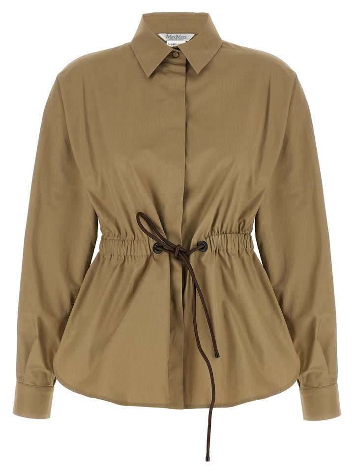 Max Mara Mxmtazzina Shirt and Blouse - Green | e45dda485aee95e24ae34735eb4a10924f5c142e