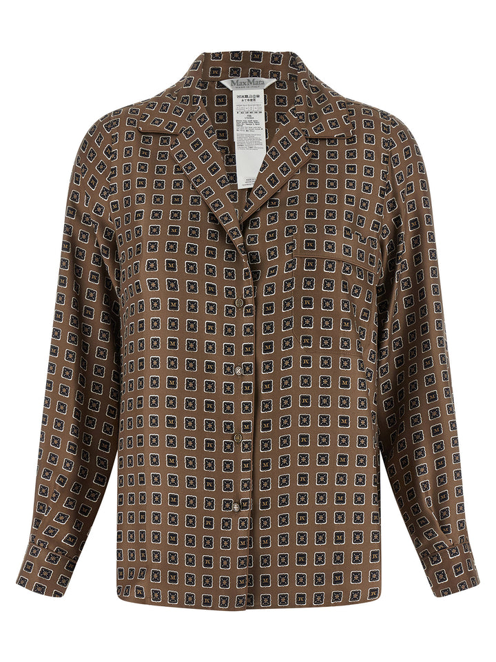 Max Mara Mxmdisco Shirt and Blouse - Brown | ba81999e695d9737c3582d22f5e880383846bf7f