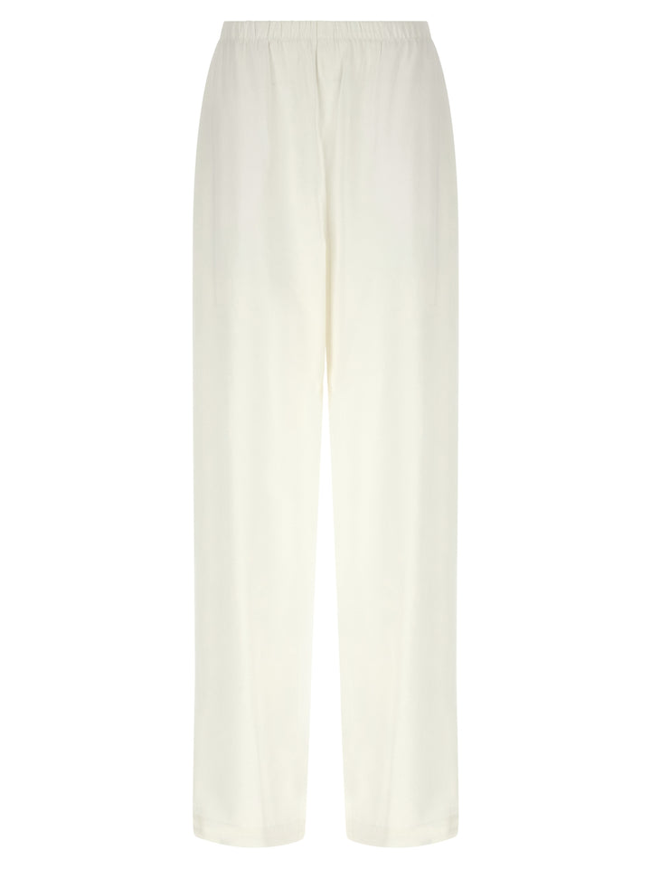 Max Mara Mxpdestino Pants - White | d292e697f51f53bb7f2fdcdb1f294b6603abbdff