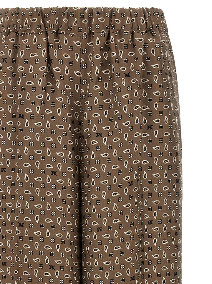 Max Mara Mxmvischio Pants - Brown | 2cc0944b7bde189b5b623c6a7e334632eb01d67d