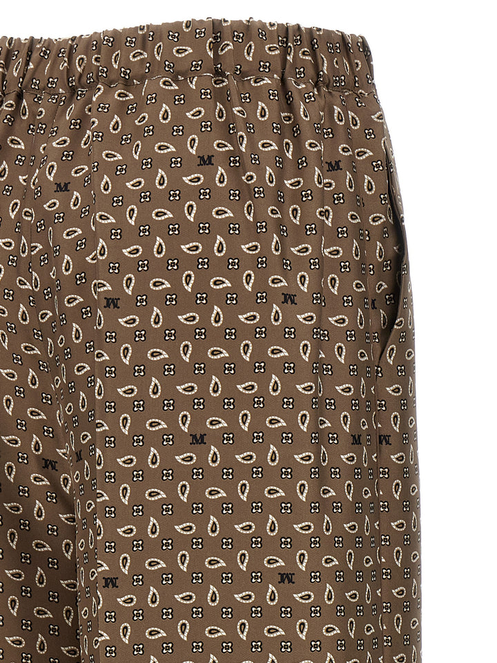 Max Mara Mxmvischio Pants - Brown | 7ce02ee15eaf7ad8058267ea5715319781125740