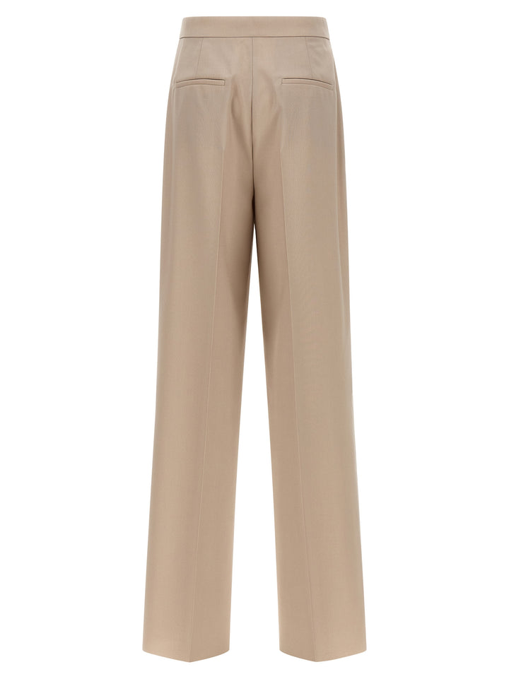 Max Mara Mxmgirone Pants - Beige | 86bbbed1ac77d5e5de38455246fa65f521ca95e0