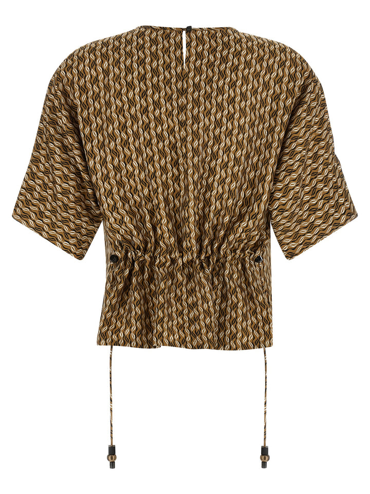 Max Mara Mxmnordica Shirt and Blouse - Brown | c43174a975fc780f7ec32a8a86f46e2ce4f8eb48
