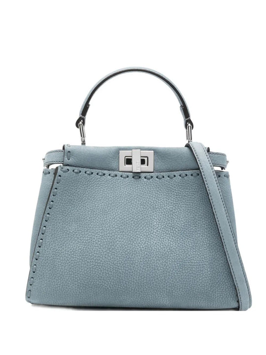 Peekaboo Iseeu Mini Suede Bag